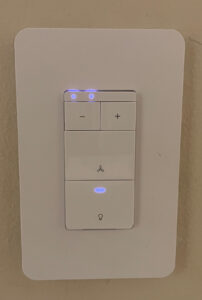 Fan and Light switch combo